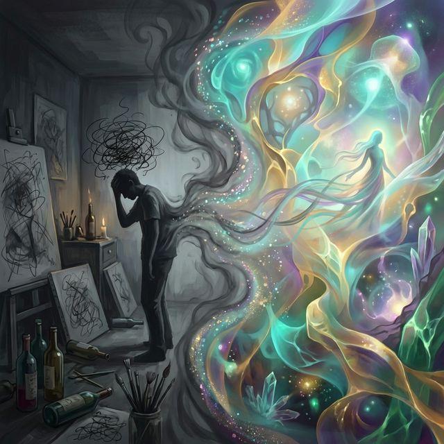 Alcool et Créativité : Démystifier le Mythe de l'« Artiste Torturé »