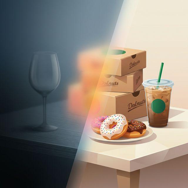 Die Kreuzsucht-Falle: Warum wir Alkohol durch Zucker, Koffein oder Shopping ersetzen