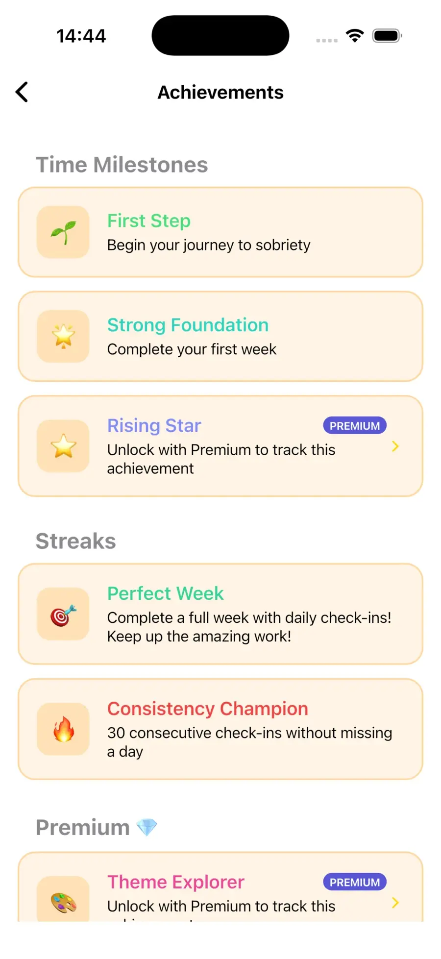Achievements
