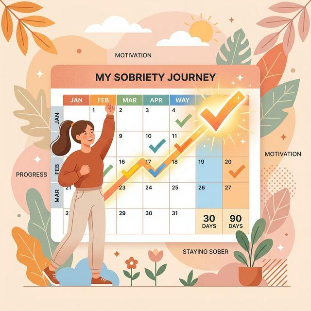 A Psicologia das Sequências: Por Que Monitorar Sua Sobriedade Funciona